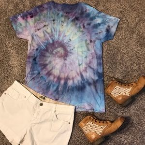 Custom Tie Dye Tshirt Unisex Size Large